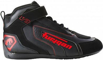 Ghete Moto V3 Black/Red 3105-108