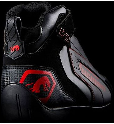 Ghete Moto V3 Black/Red 3105-108