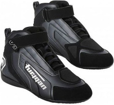 Ghete Moto V3 Black-White 3105-143