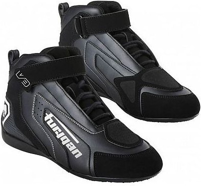 Ghete Moto V3 Black-White 3105-143