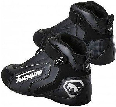 Ghete Moto V3 Black-White 3105-143