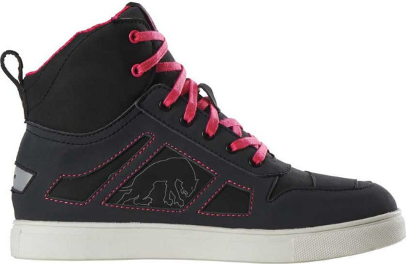 Ghete Moto Dama Angie D30 Black/Pink 3119-150