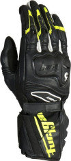 Manusi Moto Piele F-RS1 Black/Fluo Yellow/White 4545-1048