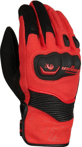 Manusi Moto Piele Dust Black/Red 4544-108