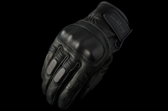 Manusi Moto Piele Dama LR Jet D3O Black 4564-1