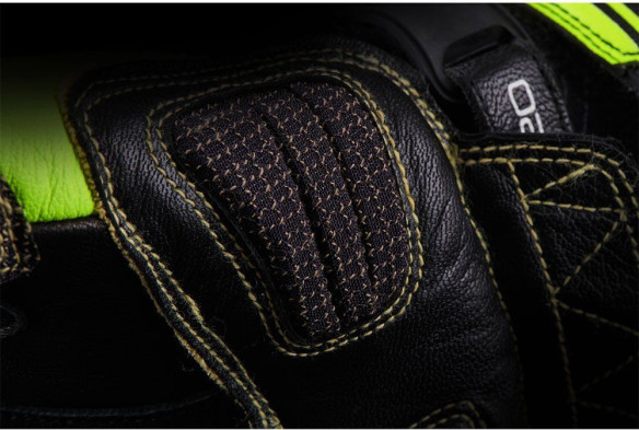 Manusi Moto Textile/Piele STYG20 X Kevlar Black/Fluo Yellow/white 4566-1048