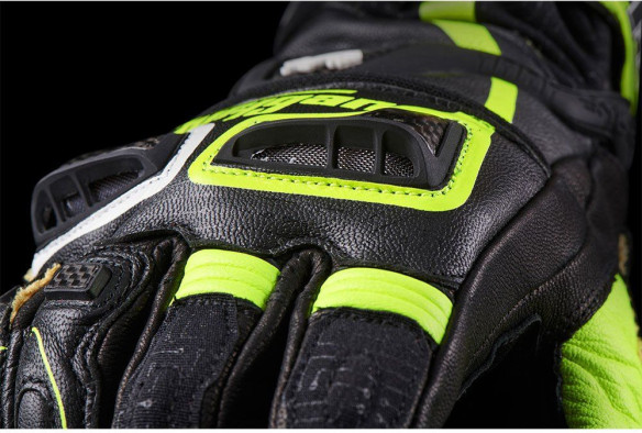 Manusi Moto Textile/Piele STYG20 X Kevlar Black/Fluo Yellow/white 4566-1048