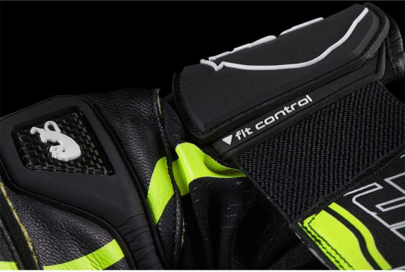Manusi Moto Textile/Piele STYG20 X Kevlar Black/Fluo Yellow/white 4566-1048