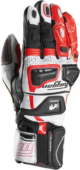 Manusi Moto Textile/Piele STYG20 X Kevlar Black/Red 4566-169