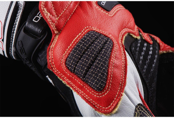 Manusi Moto Textile/Piele STYG20 X Kevlar Black/Red 4566-169