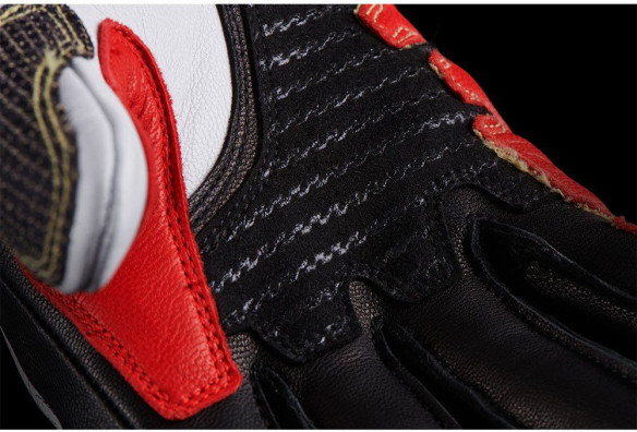 Manusi Moto Textile/Piele STYG20 X Kevlar Black/Red 4566-169