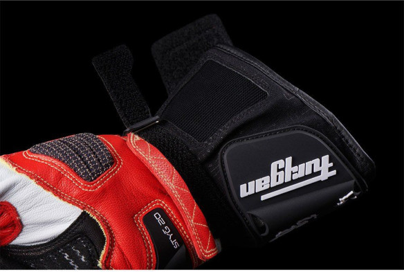 Manusi Moto Textile/Piele STYG20 X Kevlar Black/Red 4566-169