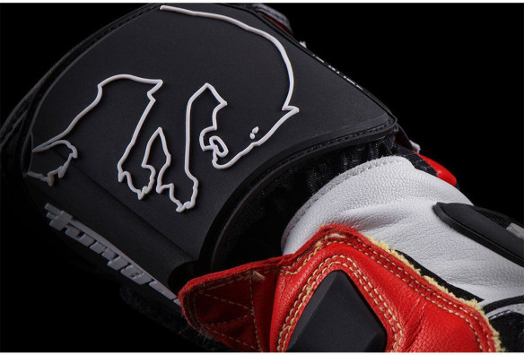 Manusi Moto Textile/Piele STYG20 X Kevlar Black/Red 4566-169