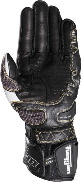 Manusi Moto Textile/Piele STYG20 X Kevlar Black/White 4566-143