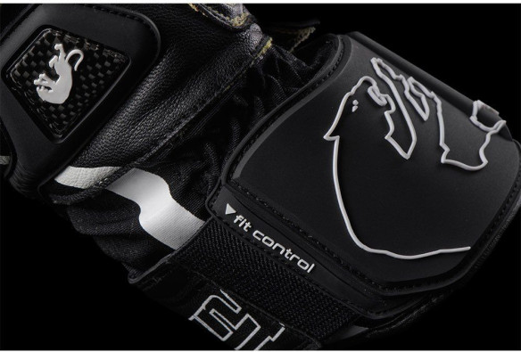 Manusi Moto Textile/Piele STYG20 X Kevlar Black/White 4566-143