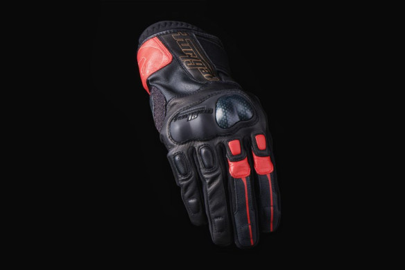 Manusi Moto Textile/Piele Cordoba Black/Red 4567-108