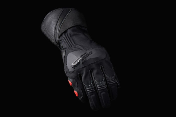 Manusi Moto Textile/Piele Flegere Black/Red 4569-108