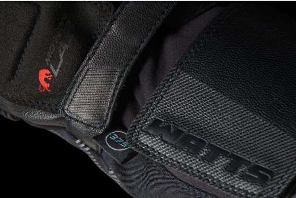 Manusi Moto Textile/Piele Watts Black 4576-1