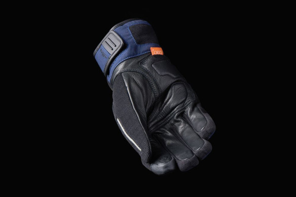 Manusi Moto Textile/Piele YAKURU D3O Blue 4572-5
