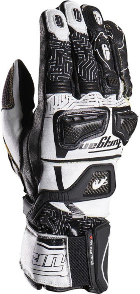 Manusi Moto Textile/Piele STYG20 X Kevlar White/Black 4566-214
