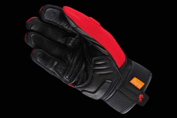 Manusi Moto Textile/Piele Jet D30 Red/Black 4485-305