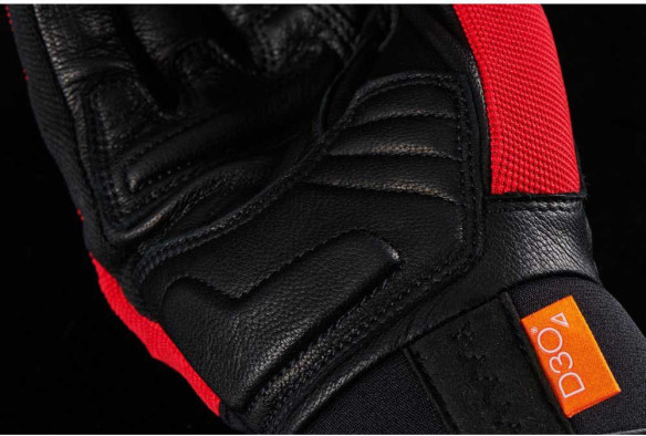 Manusi Moto Textile/Piele Jet D30 Red/Black 4485-305