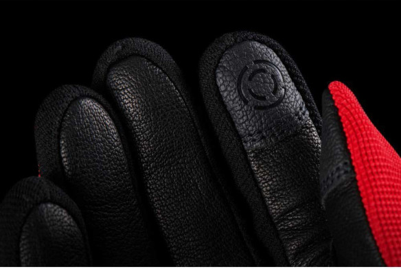 Manusi Moto Textile/Piele Jet D30 Red/Black 4485-305