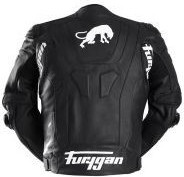 Geaca Moto Piele Raptor Evo 3 Black/White/White 6034-1026