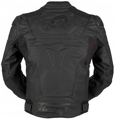 Geaca Moto Piele Ghost Black 6011-1