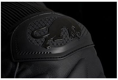 Geaca Moto Piele Ghost Black 6011-1