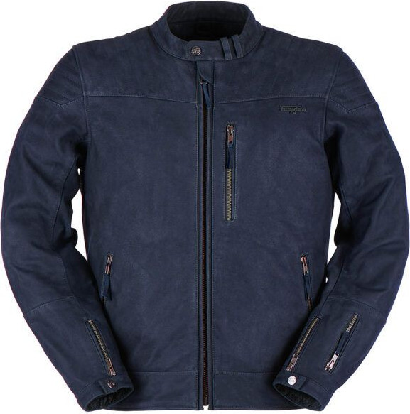 Geaca Moto Piele Clint Evo Blue 6025-5