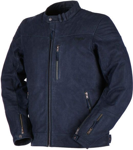 Geaca Moto Piele Clint Evo Blue 6025-5