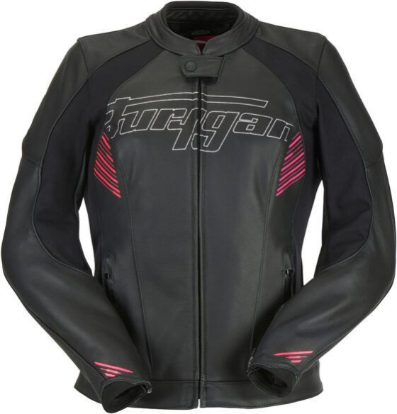 Geaca Moto Piele Dama Alba Black/Pink 6028-150