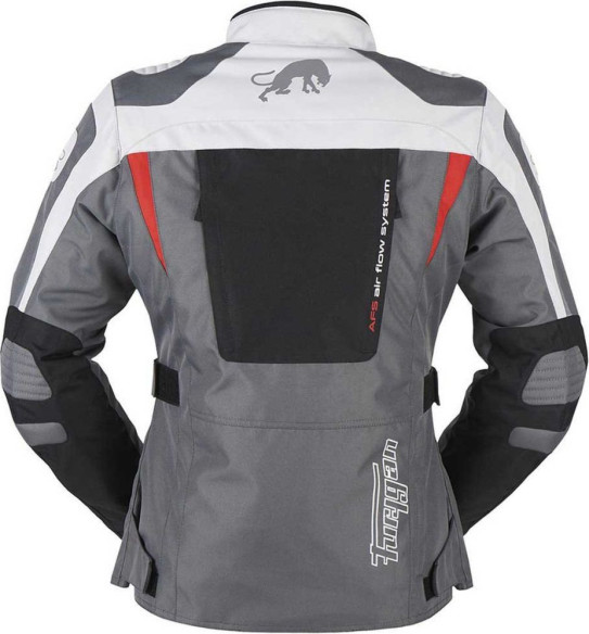 Geaca Moto Textila Dama Apalaches Black/Grey/Red 6412-132
