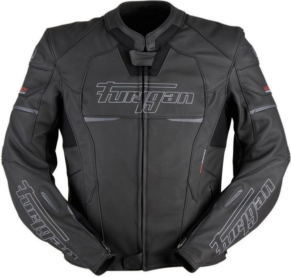 Geaca Moto Piele Nitros Black/White 6021-143