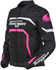 Geaca Moto Textila Dama Mistic Evo Black/White/Pink 6377-1027