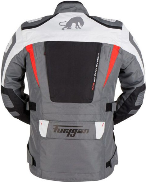Geaca Moto Textil Apalaches Black/Grey/Red 6364-132