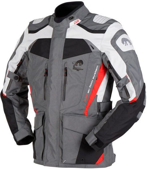 Geaca Moto Textil Apalaches Black/Grey/Red 6364-132