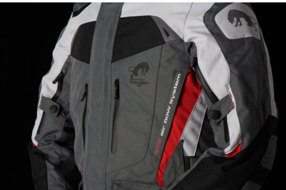 Geaca Moto Textil Apalaches Black/Grey/Red 6364-132