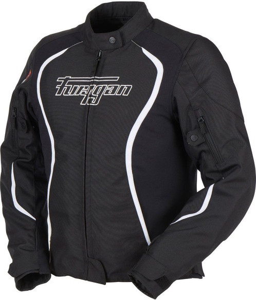 Geaca Moto Textila Dama Odessa Black/White 6464-143