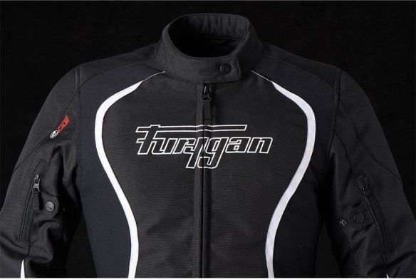Geaca Moto Textila Dama Odessa Black/White 6464-143