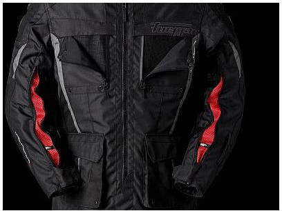 Geaca Moto Textil Brevent 3in1 Black/Grey 6456-127