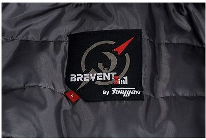 Geaca Moto Textil Brevent 3in1 Black/Grey 6456-127
