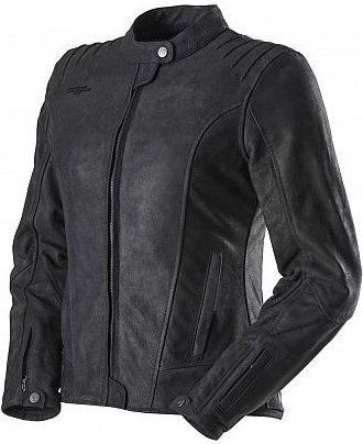 Geaca Moto Piele Dama Elena Black 6031-1