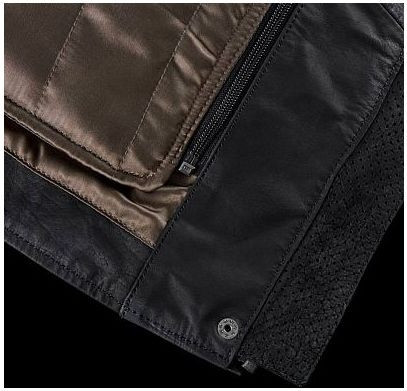 Geaca Moto Piele Dama Elena Black 6031-1