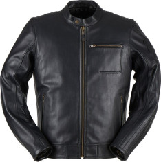 Geaca Moto Piele L'audacieux Black 6032-1