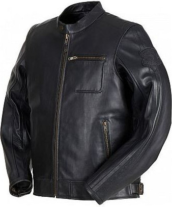 Geaca Moto Piele L'audacieux Black 6032-1