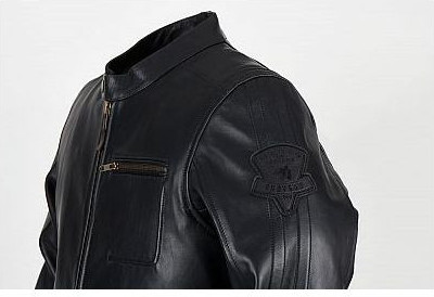 Geaca Moto Piele L'audacieux Black 6032-1