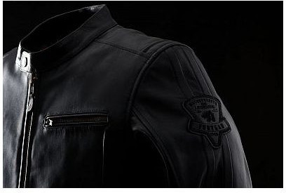 Geaca Moto Piele L'audacieux Black 6032-1