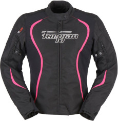 Geaca Moto Textila Dama Odessa Black/White/Pink 6464-1027